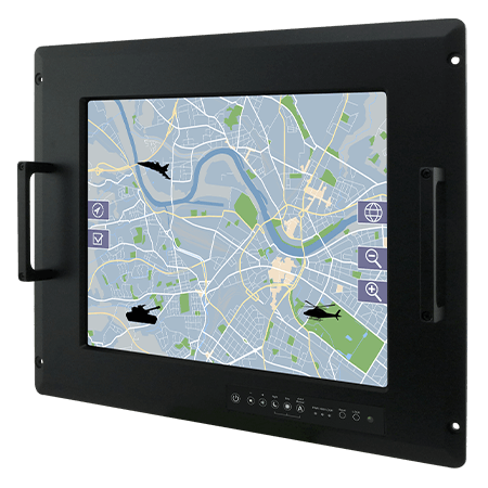 R17IB3S­RKA1ML Defence Console Rack Panel PC