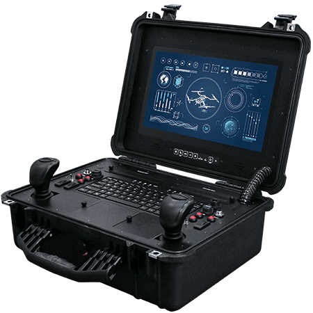 G156AD-SUIT / Rugged Ground Control Station Suitcase