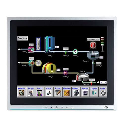 P1177E-500 17" SXGA TFT Expandable Industrial Touch Panel Computer